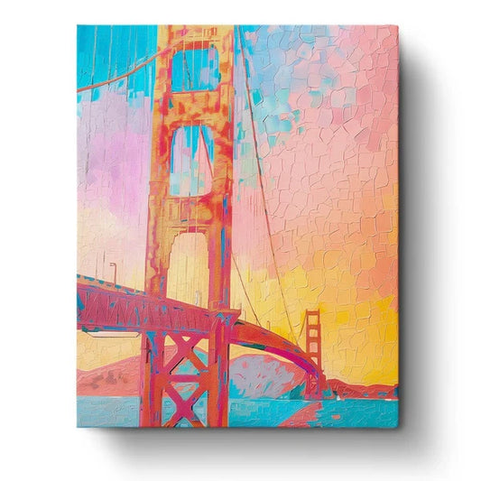 Golden Gate Bridge Paint by Numbers Kit