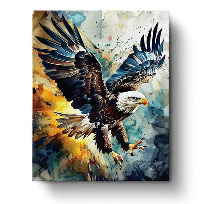 Majestic Eagle Paint by Numbers Kit