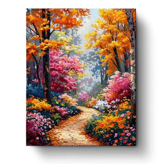 Floral Forest Paint by Numbers Kit