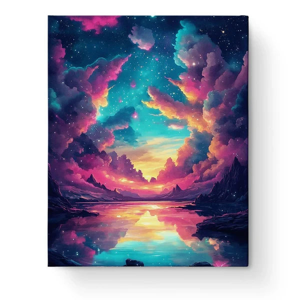 Milky Way Journey Paint by Numbers Kit